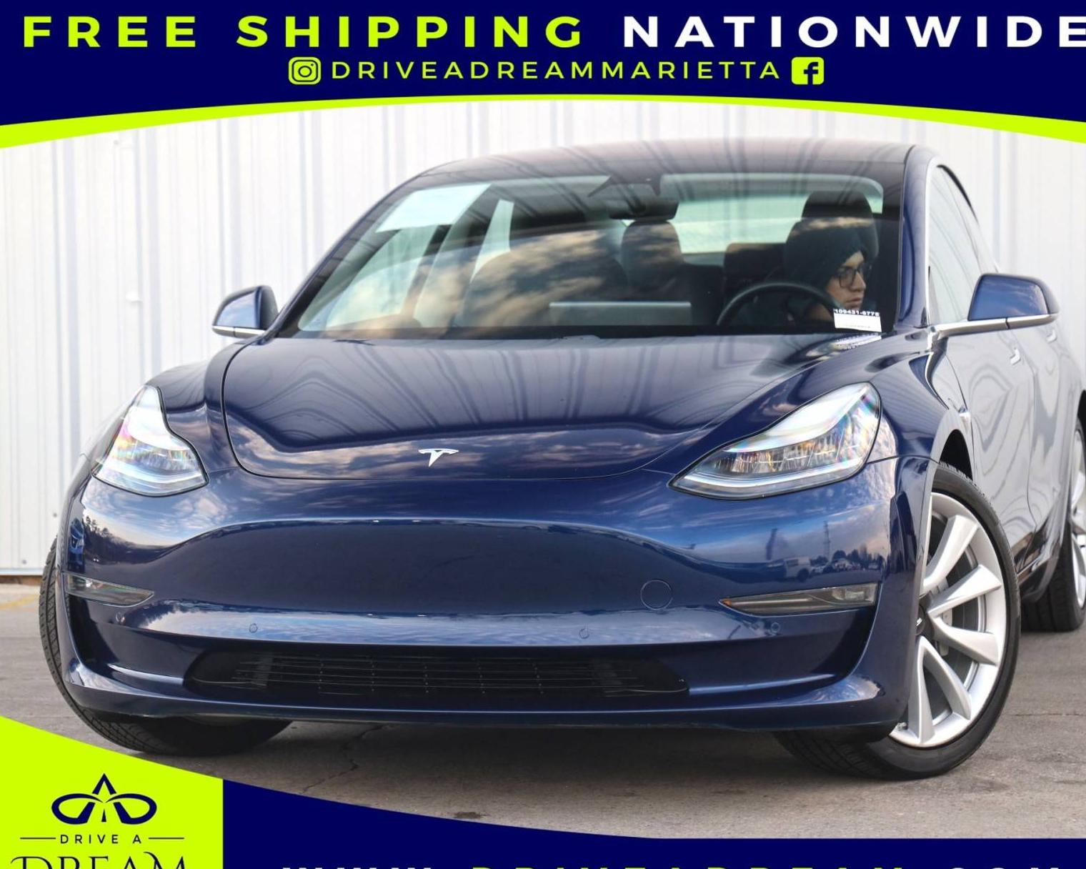 TESLA MODEL 3 2018 5YJ3E1EAXJF109431 image